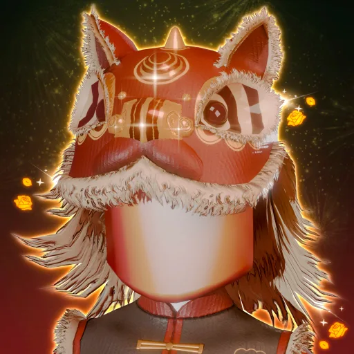 Lion Dancer Hat