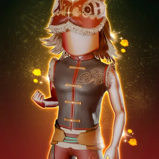 Lion Dancer Top