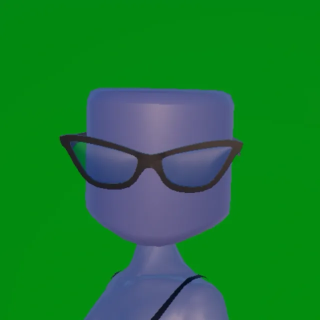 Cat-Eye Glasses