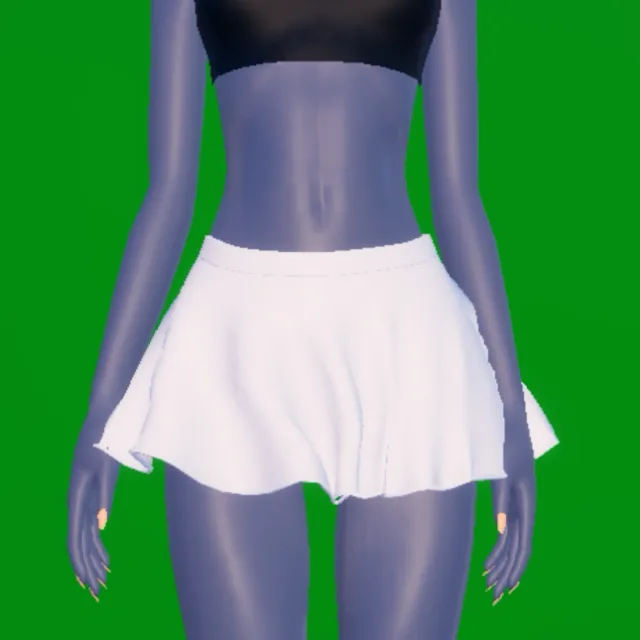 Flared Mini Skirt
