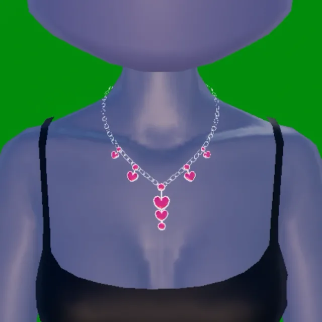 Heart Charms Necklace