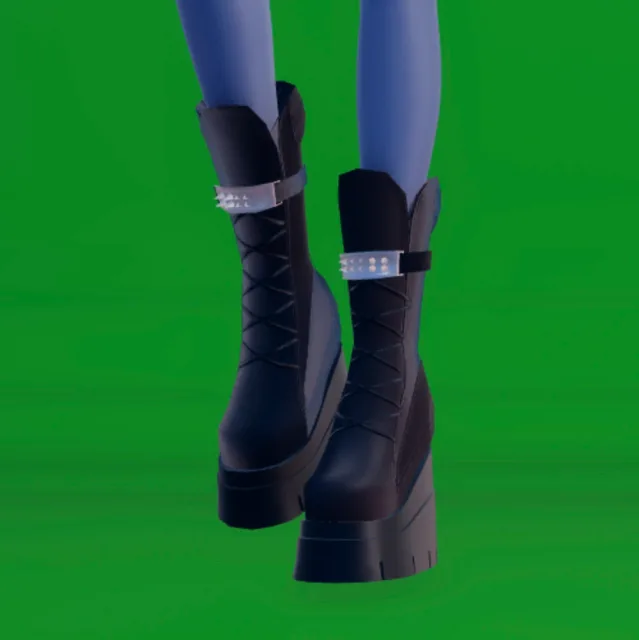 Platform Combat Boots