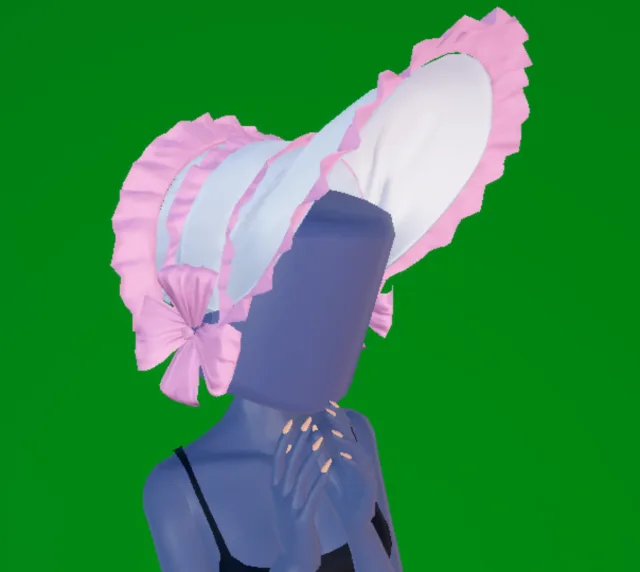 Ruffled Bonnet