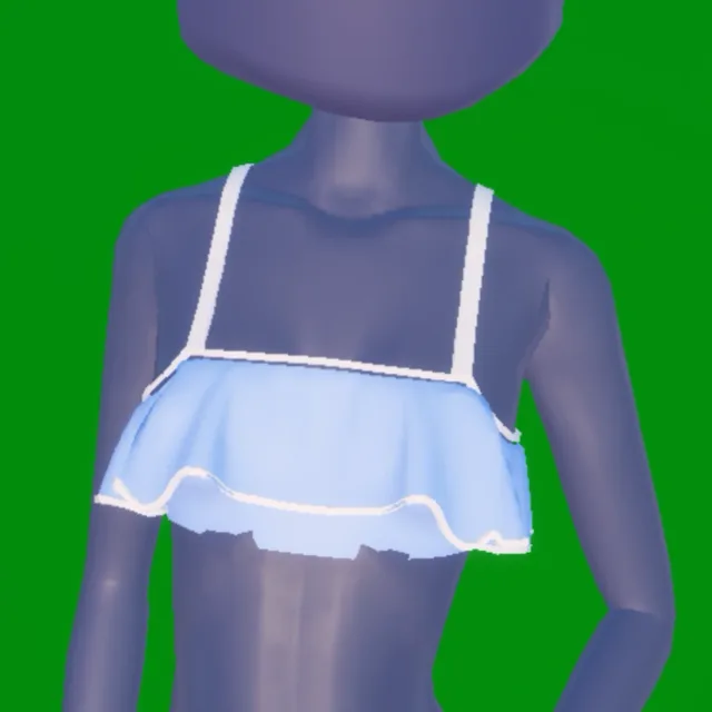 Ruffled Crop Top