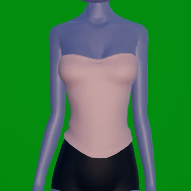 Strapless Corset Top