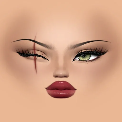 Scarlet's Classic Makeup