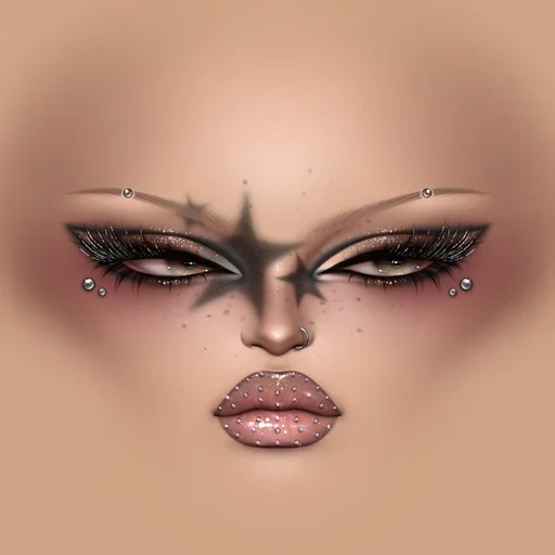 Y2K Popstar Fashion Doll Makeup