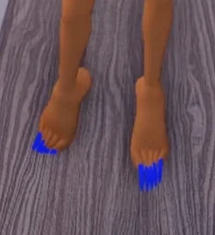 Baddie Toenails