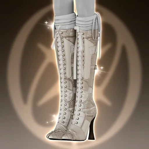 KATSEYE Pinky Up Boots