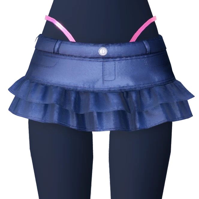 Denim Mini Skirt