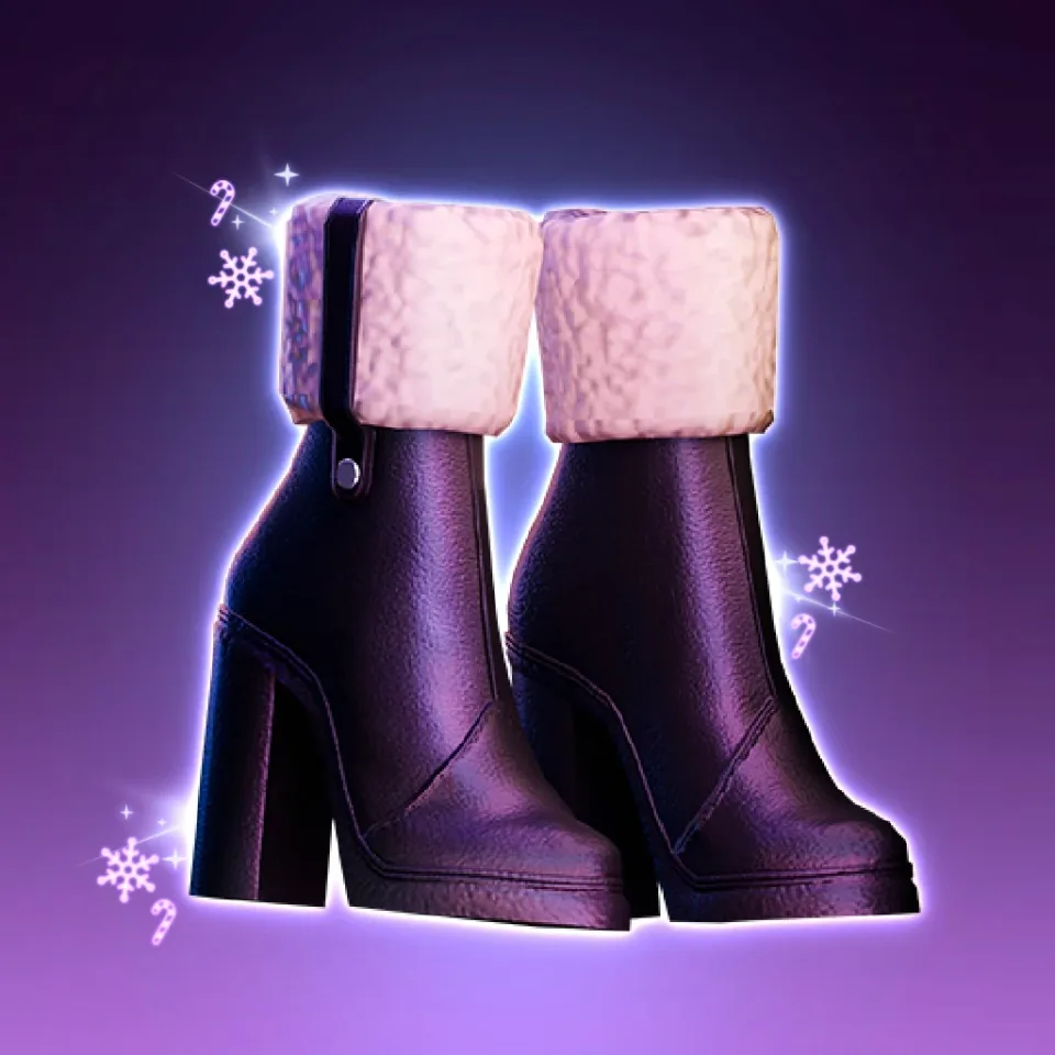 Fur Strap Boots