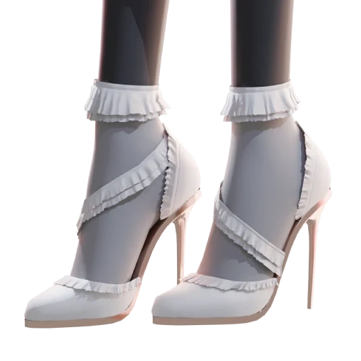 Ruffle Heels