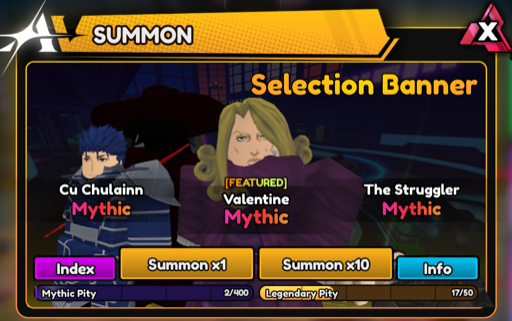Selection Banner