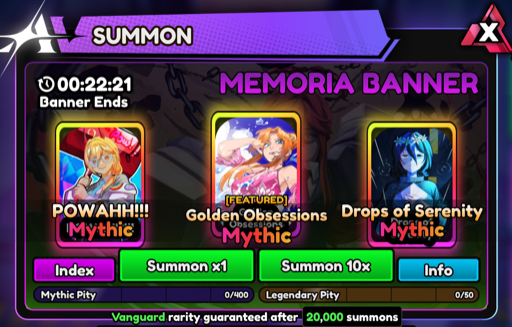 Special Memoria Banner