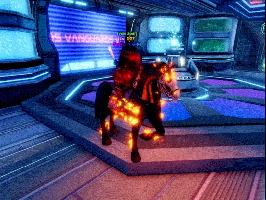 Flaming Horse