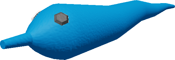 Blue Wiggly Worm