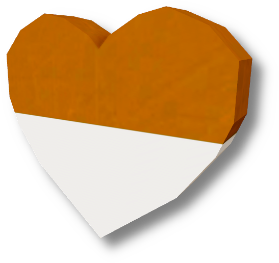 Bronze Heart