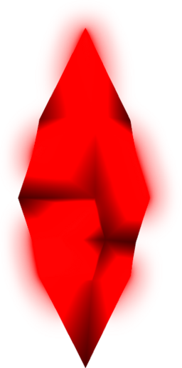 Red Energy Crystal