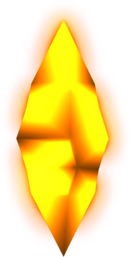 Yellow Energy Crystal