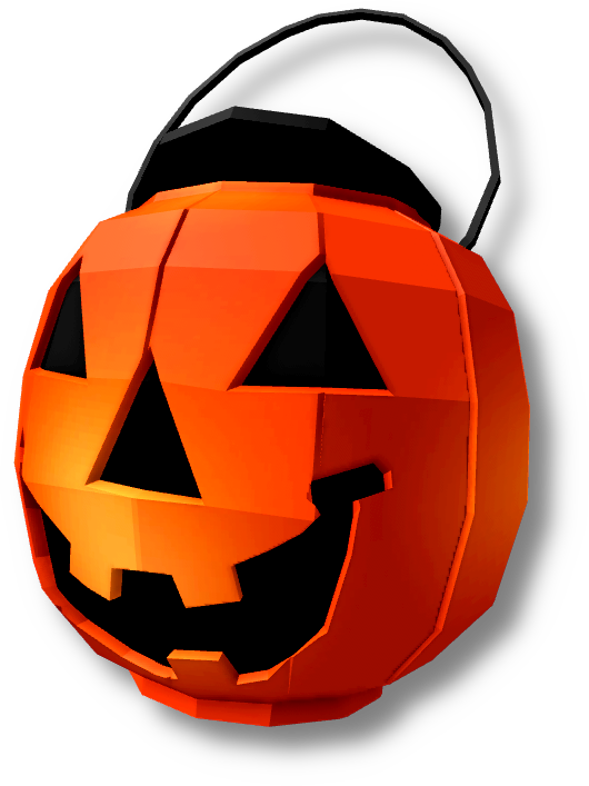 Pumpkin Candy Basket