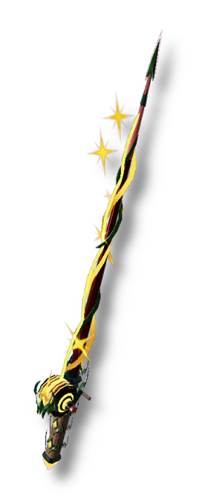 Golden Abyssal Specter Rod
