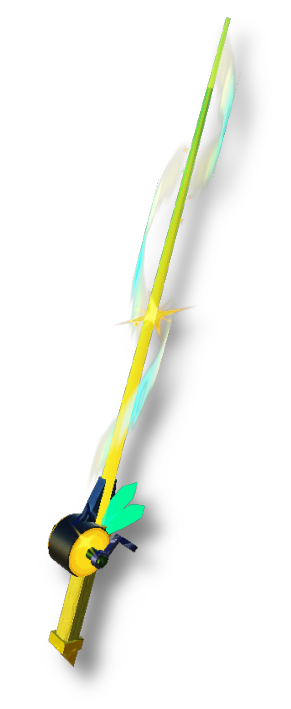 Golden Aurora Rod