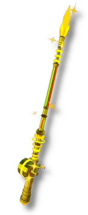 Golden Ethereal Prism Rod