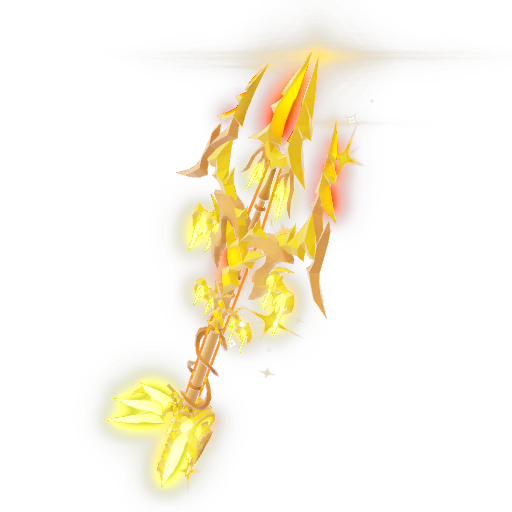 Golden Poseidon Rod