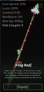 Frog Rod