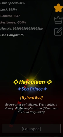 Tryhard Rod