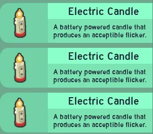 Electric Candle