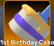 1st Birthday Cake