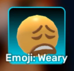 Emoji: Weary
