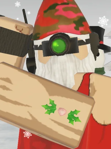 Tough Guy Santa