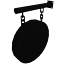 Circle Hanging Sign