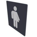 Gender Neutral Bathroom Sign