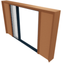 Modern Glass Opening