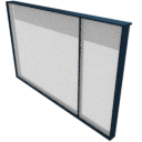 Modern Window with Blinds