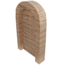 Round Wooden Door