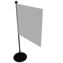 Short Podium Flag