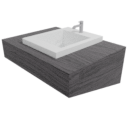 Single Bathroom Sink