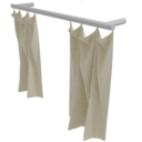 Small Open Curtains