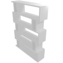Tall Funky Bookshelf