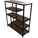 Tall Modern Rack