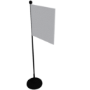 Tall Podium Flag