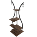 Tiered Antique Shelf