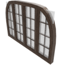 Wooden Arch Window