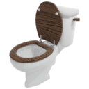 Wooden Toilet