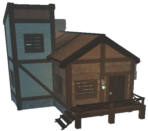 Large Snow Cabin