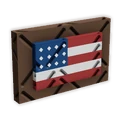 American Flag Badge